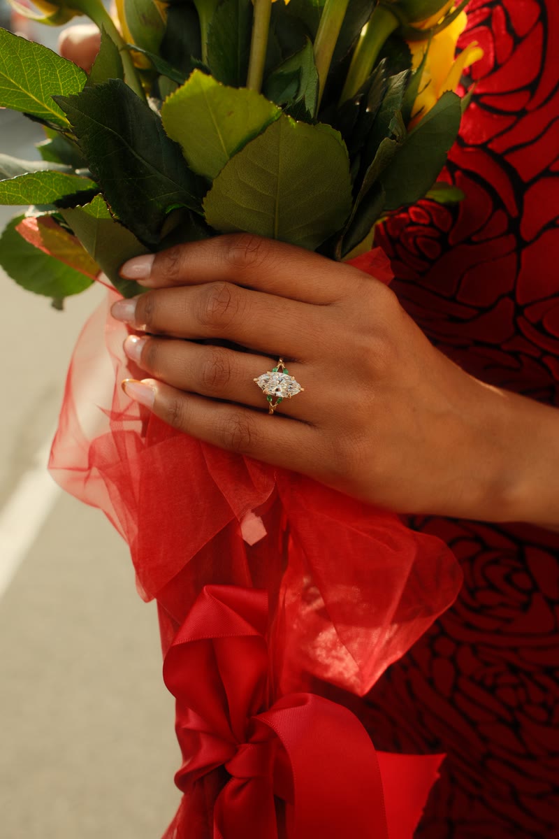 The engagement ring